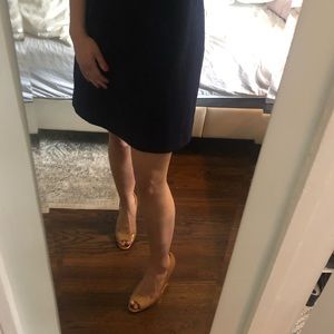 Kate spade nude patent wedges